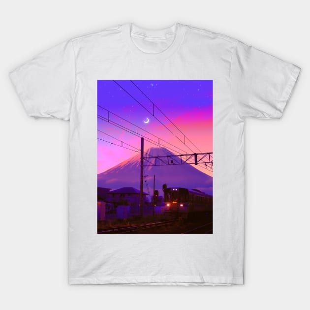 Miracle mountain T-Shirt by funglazie